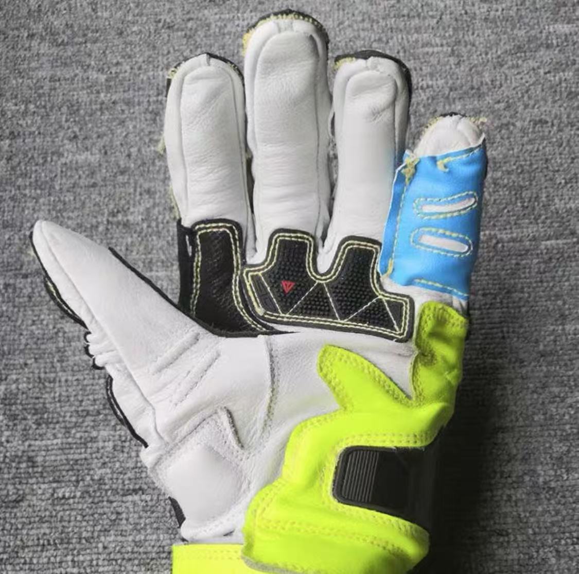 Wholesale price [$90] Dainese Full Metal 6 VR46 Replica Gloves